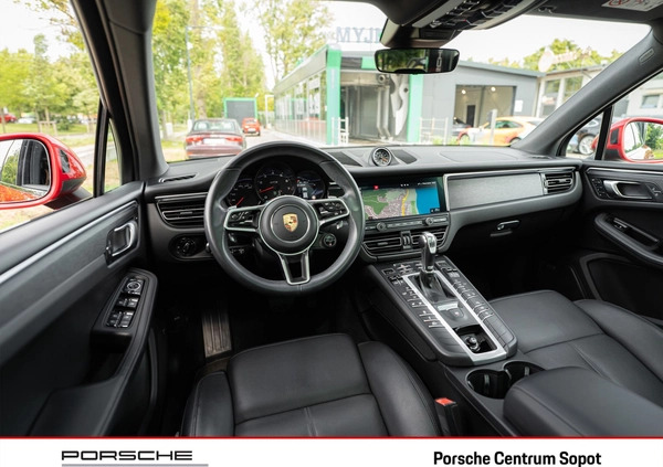 Porsche Macan cena 335900 przebieg: 105910, rok produkcji 2020 z Cedynia małe 379